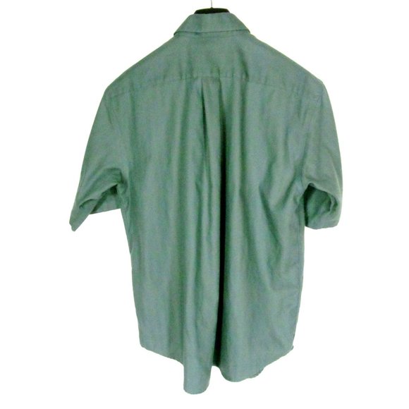 Roundtree & Yorke Classic Shirt Sz M Herringbone - Picture 4 of 4